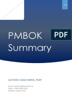 (Engineeringmanagement.info) PMBOK Summary