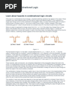 Hazards in Combinational Logic