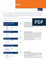 Small Business Infographic Starting A Business Flow Chart