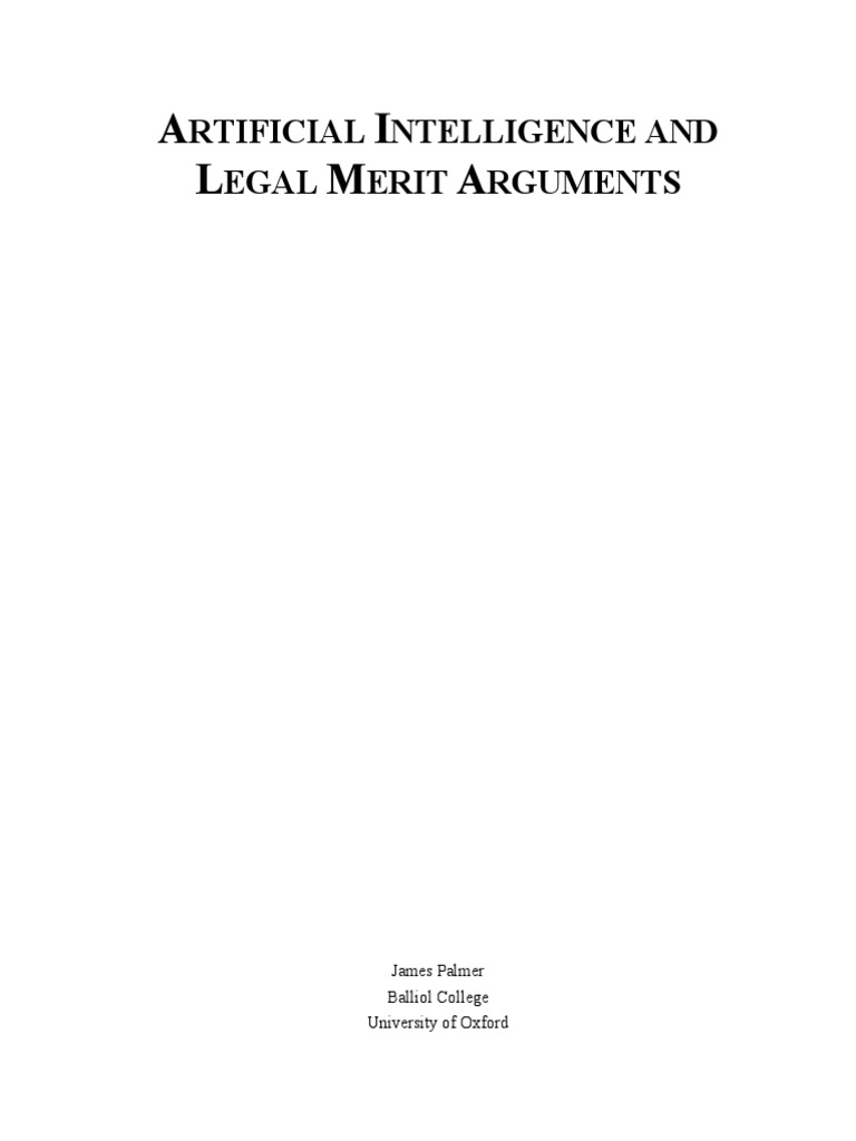 AI Legal Industry | PDF | Artificial Intelligence | Intelligence (AI ...