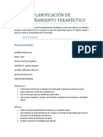 Planificacion de Acompañamiento Terapeutico