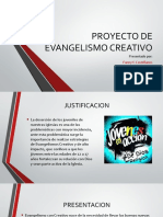 Proyecto de Evangelismo Creativo Esteeeee