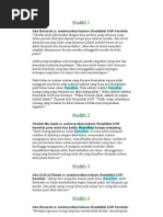 Download hadith ramadhan by anon-334542 SN4994874 doc pdf