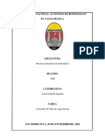 Actividad 18. Plan de Capacitación de Una Empresa-Grupo #1