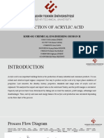 Acrylic Acid Production - Reminder Presentation