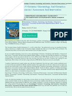 (PDF) Gerontologia Y Geriatria / Gerontology and Geriatrics: Valoracion E Intervencion / Assessment and Intervention (Spanish Edition)