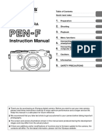 Olympus Pen F Manual de Instrucciones