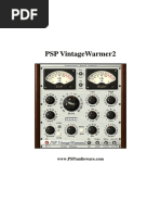 Download PSP VintageWarmer2 Manual by Estefano Rodrigo SN49949101 doc pdf