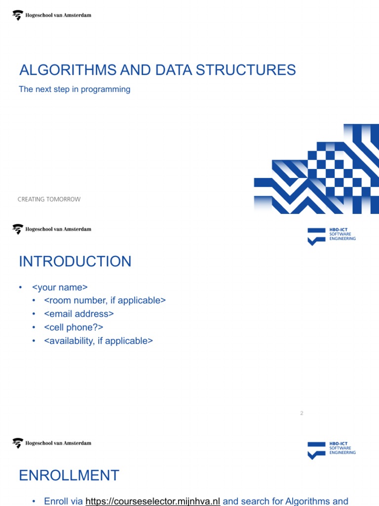 Algorithms and Data Structures: The Next Step in Programming | PDF ...