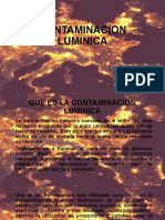 Contaminacion Luminica