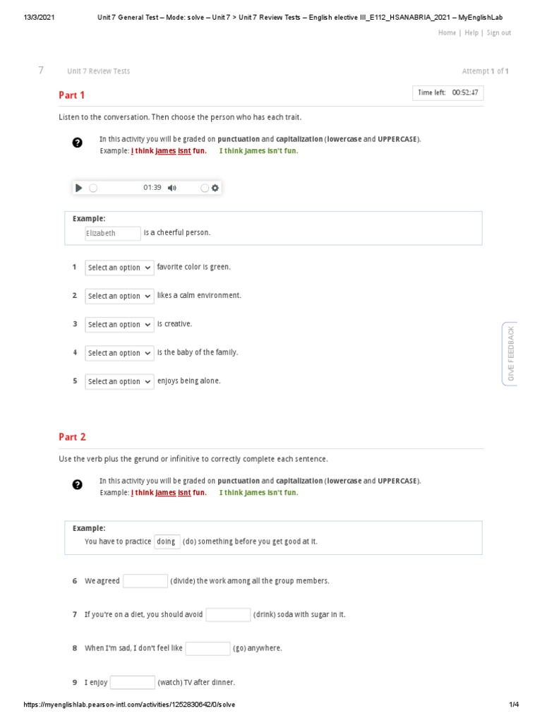 Unit 7 General Test - Mode - Solve - Unit 7 - Unit 7 Review Tests