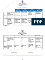 Department of Education: In-Service Training Matrix March 15-19, 2021