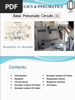 Basic Pneumatic Circuits (1) : Hydraulics & Pneumatics