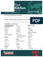 BUNN4255 Kitchen Planner Form