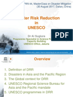 1 Disaster Risk Reduction in UNESCO Ai Sugiura 2