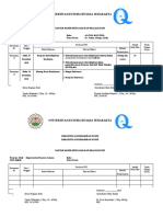 Daftar Hadir Dosen Dan Realisasi RPS Jurnal Perkuliahan Keperawatan Komunitas 1 (Pak Saelan)