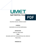 DERECHO TRIBUTARIO