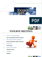 Tool Box Meetings