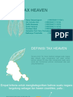 TAX HEAVEN ANALISIS