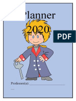 planner 2020  _o_pequeno_principe