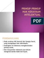 Prinsip-Prinsip Hak Kekayaan Intelektual