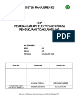 PL 3.03 SOP Pemasangan APP Elektronik 3 PH Pengk Tidak Langsung