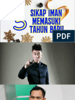 3 Iman Memasuki Tahun Baru