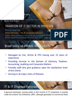 GS4 - Taxation of IT Sector
