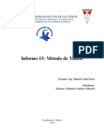 Informe 3 - Metodo de Malla