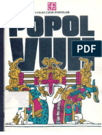 Popol Vuh (Fondo de Cultura Económica, Traducción de Adrián Recinos)