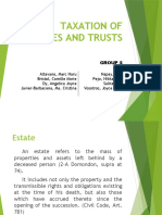 Taxation of Estates and Trusts