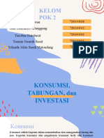 Konsumsi, Tabungan, Dan Investasi