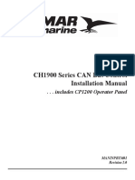 CH1900 Series CAN Bus Control Installation Manual: - . - Includes CP1200 Operator Panel