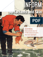 Surfactants and Skin: Inform Inform