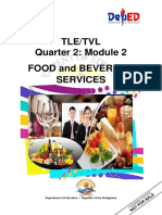 TLE TVL - G9 G12 - Q2 - Module 2 - FBS - Week 2 - Taking Food and Beverage Orders Liases Between Kitchen and Dining Area