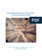Global Citizenship Education Framework for ASPnet Schools