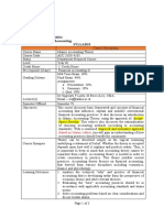 Institut Agama Islam Tazkia Department: Islamic Accounting Syllabus