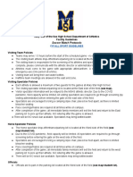 MSHS-Soccer Facility Guidelines