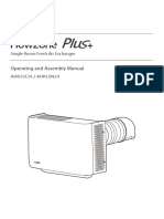 Operating and Assembly Manual: Single Room Fresh Air Exchanger