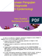 Penggunaan Diagnostik dalam Epidemiologi