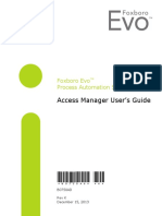 Access Manager User's Guide: Foxboro Evo Process Automation System