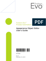 Appearance Object Editor User's Guide: Foxboro Evo Process Automation System