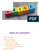Presentation Price