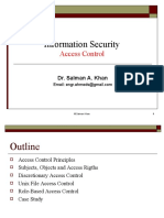 Information Security: Access Control