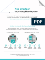 Neosmartpen A4 E Type Landscape en