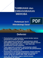 Mikrobiologi Umum (Pertemuan Ke-6)