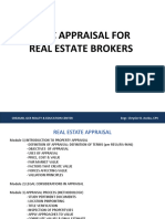 Basic Appraisal For Real Estate Broker