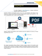 Project Kontrol Dengan Thinger Io