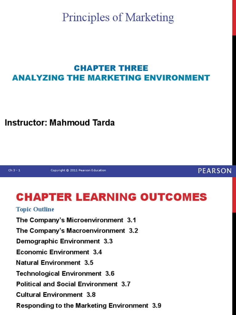 Analyzing Marketing Environment Chapter 3 | PDF | Economics | Value ...