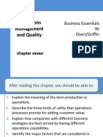 Chapter 7 Operations Management and Quality